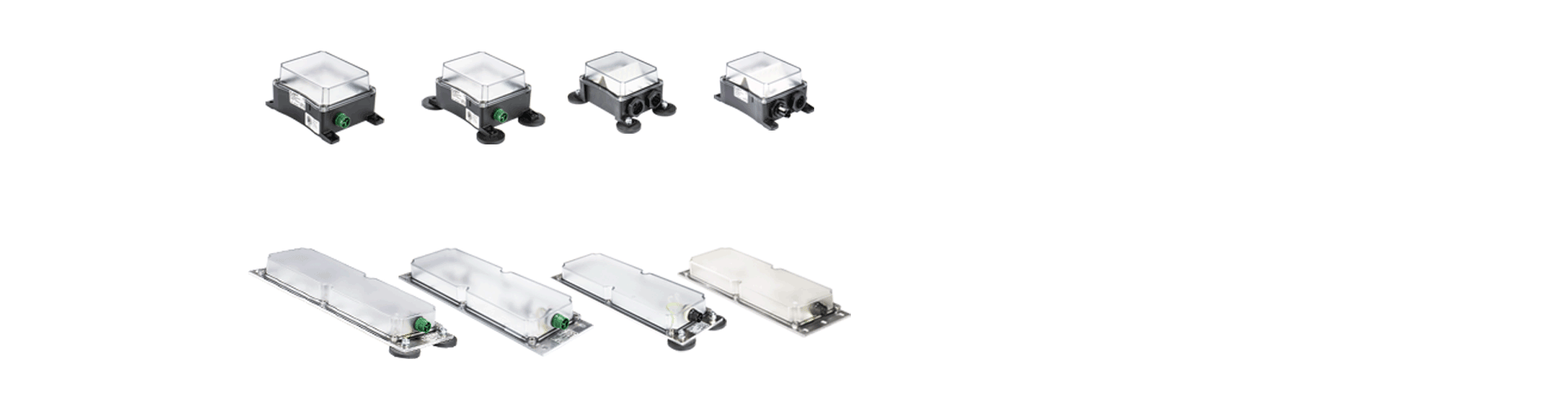 Versions of the podis LED luminaires