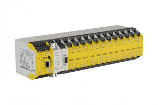 Sicherheitssteuerung mit modularem Aufbau