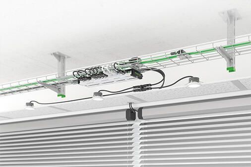 Electronic installation systems for decentralised room automation