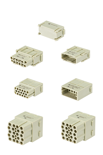 Moduleinsätze zur Signalversorgung für modulare Steckverbinder