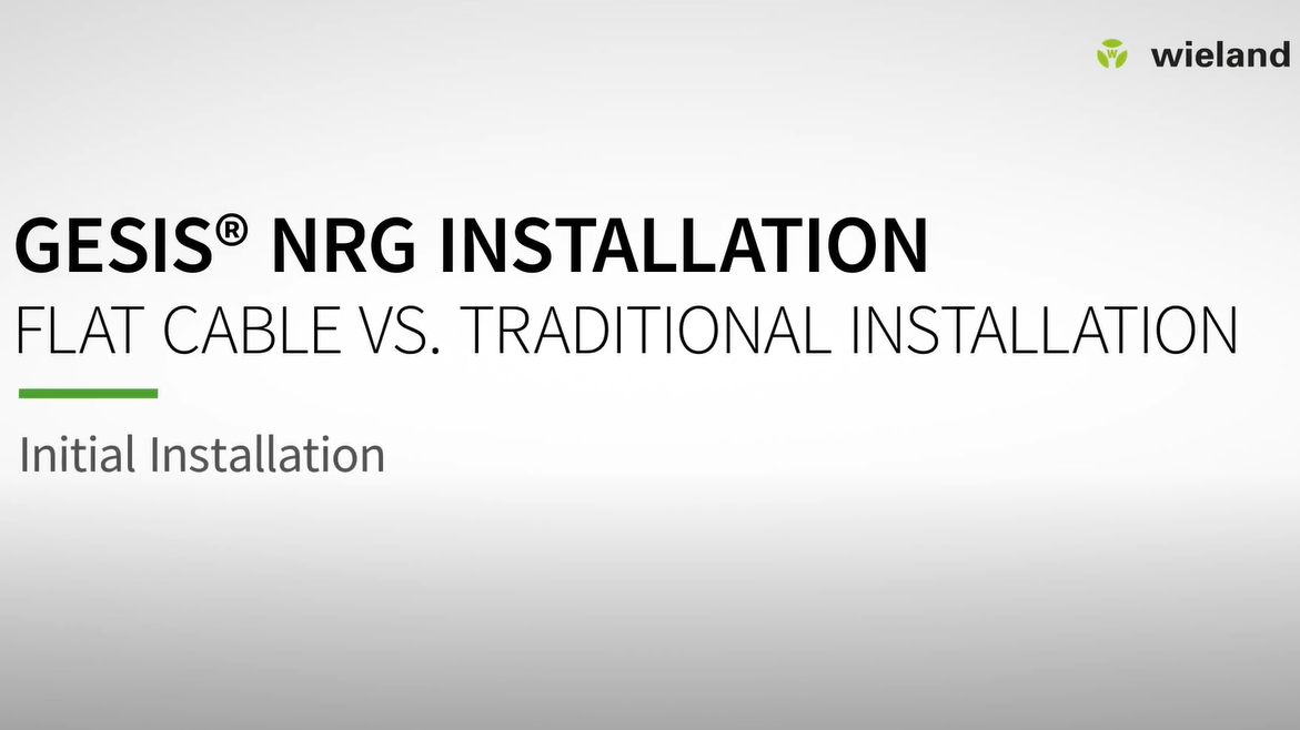 Videovergleich steckbare Elektroinstallation gegenüber herkömmlicher Verkabelung