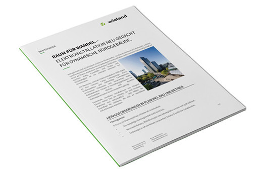 Raum für Wandel - Elektroinstallation neu gedacht für dynamische Bürogebäude