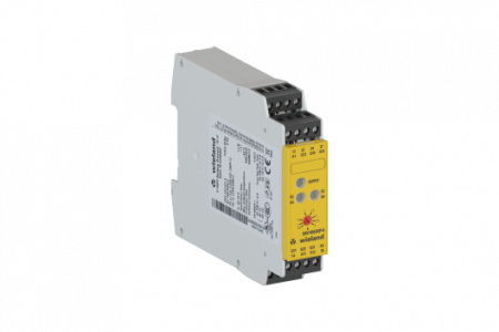 Unità di base con funzione temporale Relè di sicurezza della Wieland Electric